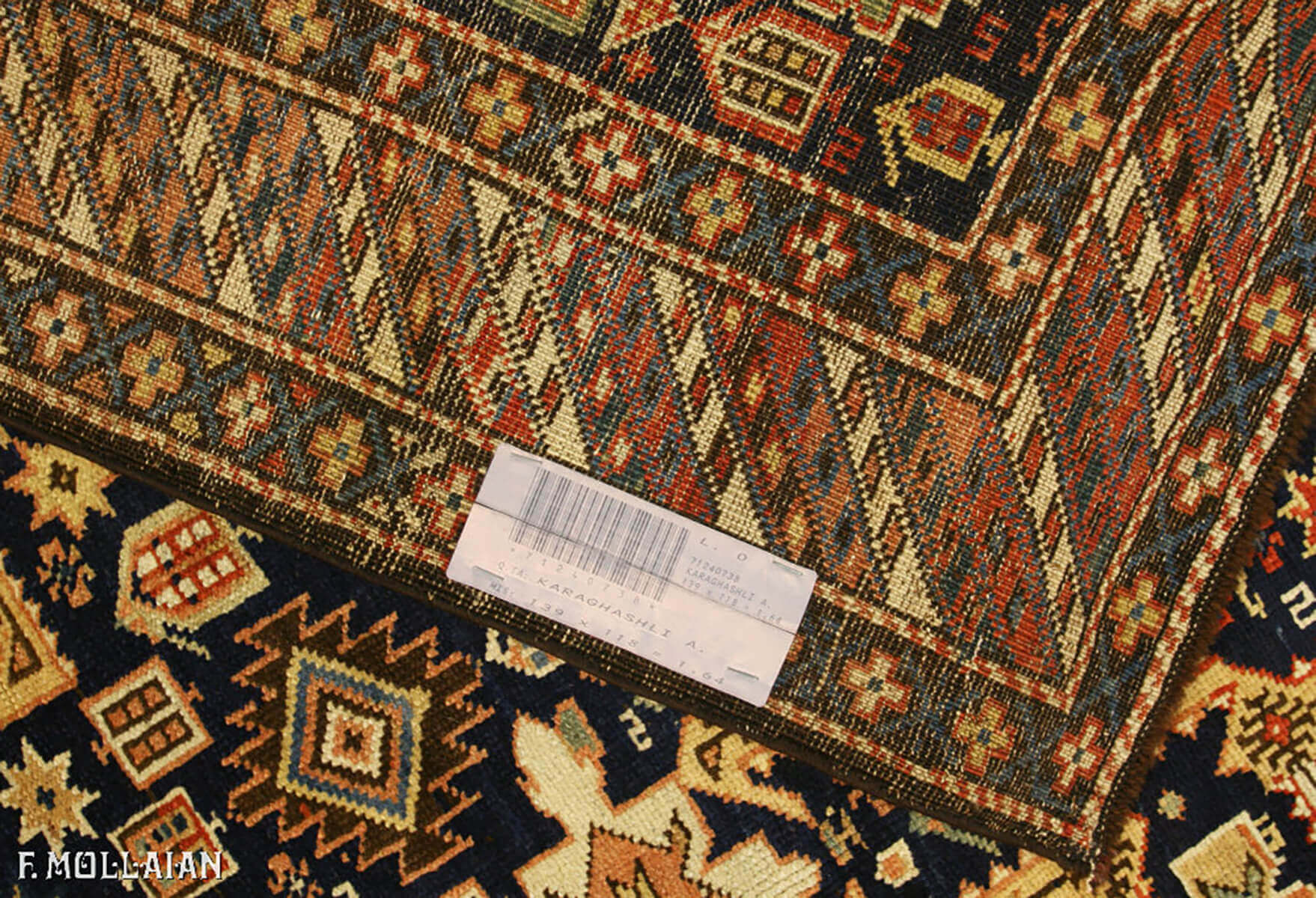 Antique Azerbaijani Karagashli Rug n°:71240738